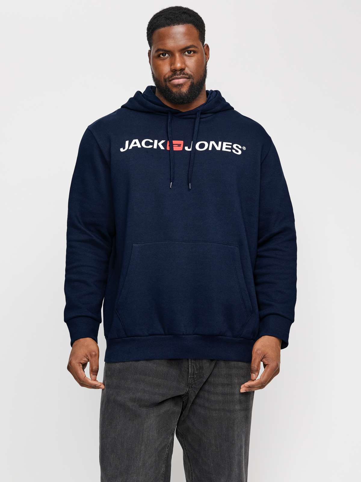 Толстовка с капюшоном и принтом логотипа JJECORP OLD LOGO SWEAT HOOD NOOS PLS