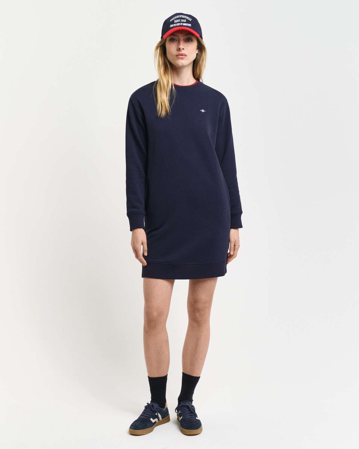 спортивное платье »SHIELD C-NECK SWEAT DRESS«