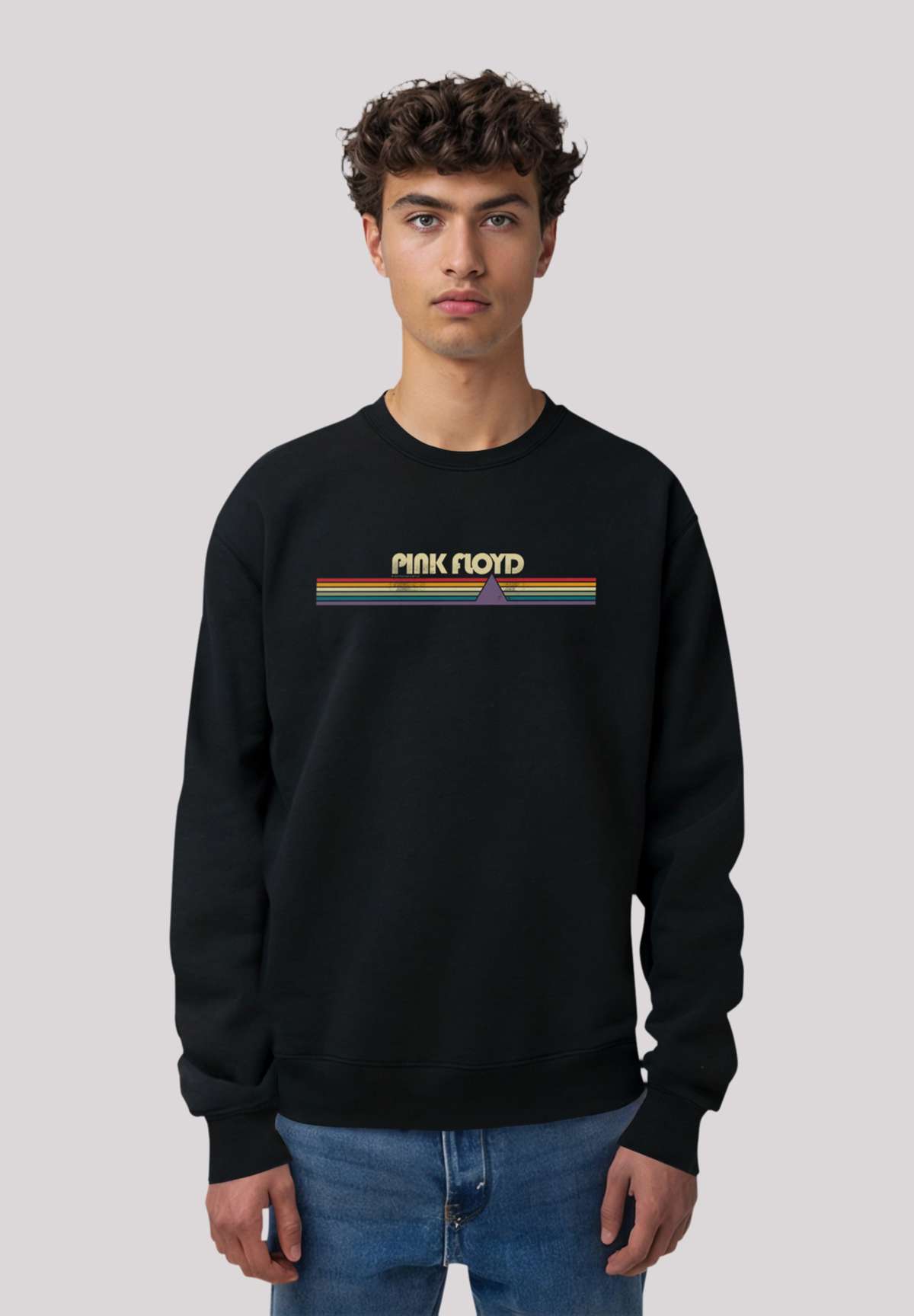 толстовка»Pink Floyd Prism Retro Stripes«