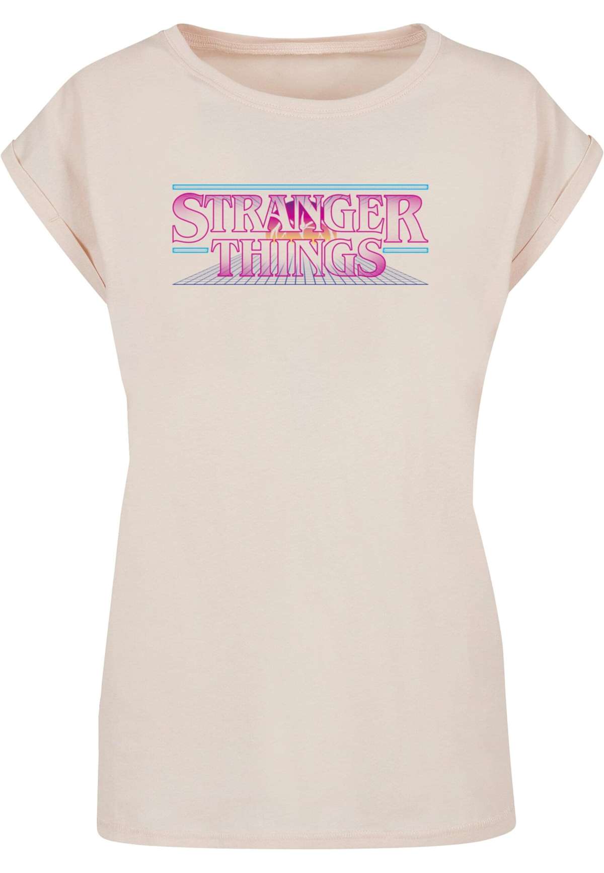 футболка »Damen Ladies Stranger Things - Retro Title T-Shirt«