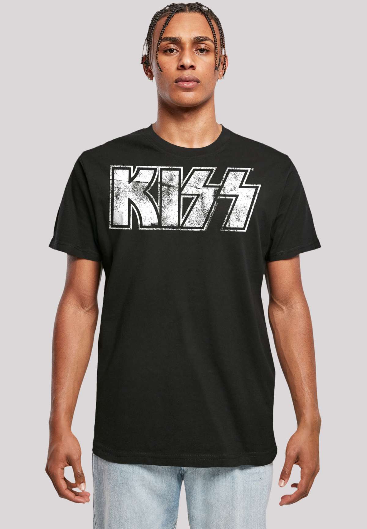 футболка Kiss Rock Band Vintage Logo