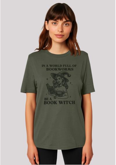 футболка Halloween Witch be a book witch