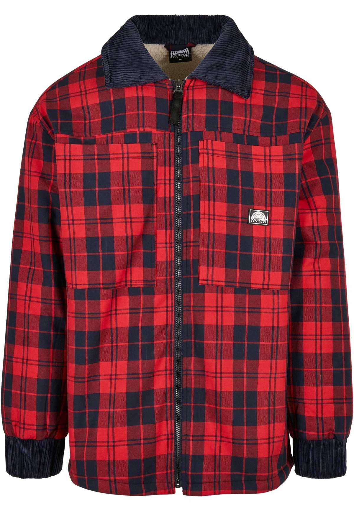 Всепогодная куртка Herren  Check Flannel Sherpa Jacket