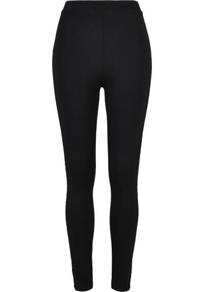 леггинсы Urban Classics Damen Ladies Flock Lace Stripe Leggings