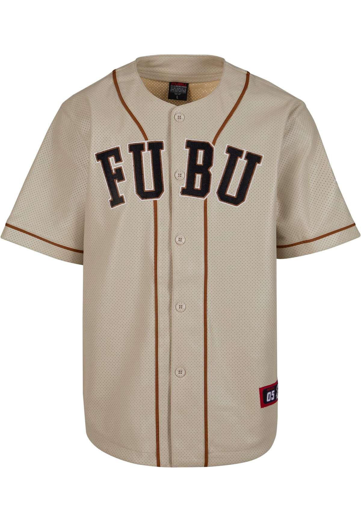 футболка»Herren FM233-007-1 FUBU College Leather Baseball Jersey«