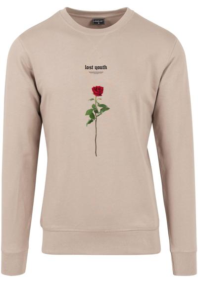 Свитер с круглым вырезом»Herren Lost Youth Rose Crewneck«