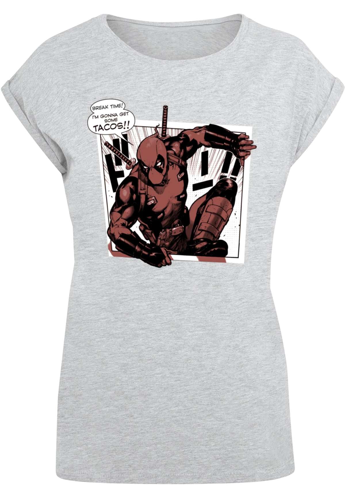 футболка »Damen Ladies Deadpool - Tacos Breaktime T-Shirt«