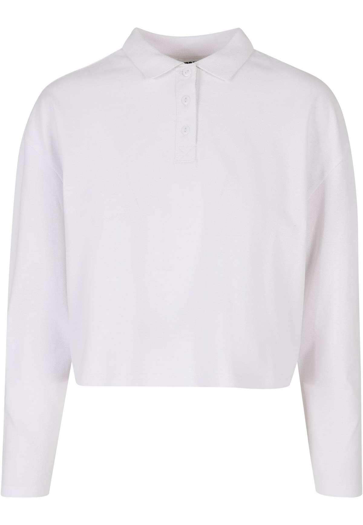 рубашка поло »Urban Classics Damen Ladies Short Oversized Polo Longsleeve«