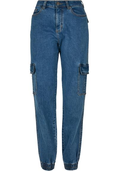 Тканевые брюки Urban Classics Damen Ladies Organic Stretch Denim Cargo Pants