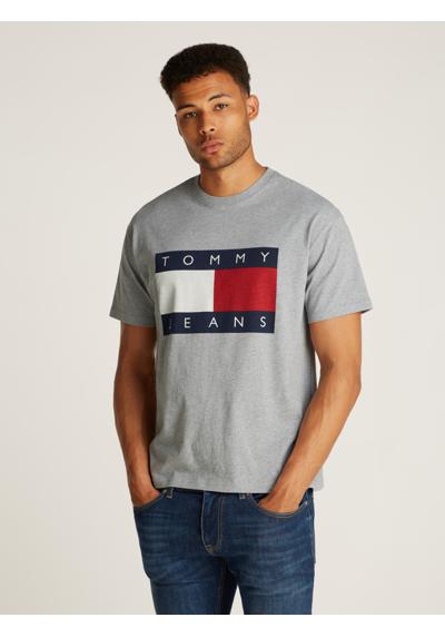 Футболка с большим логотипом TJM RLX MELANGE BIG FLAG TEE