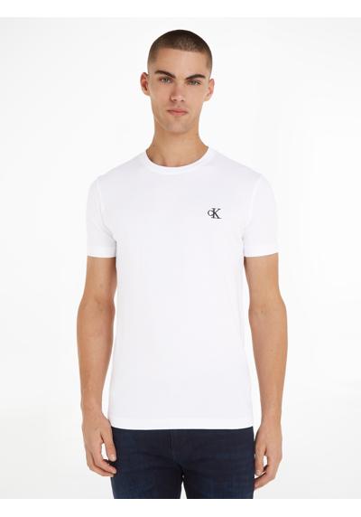 Футболка с вышивкой логотипа CK ESSENTIAL SLIM TEE