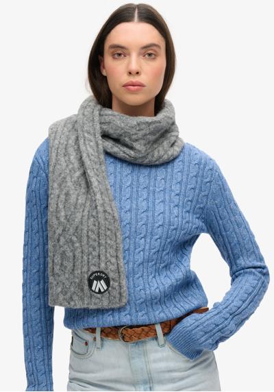 Вязаный шарф CABLE LUXE KNIT SCARF