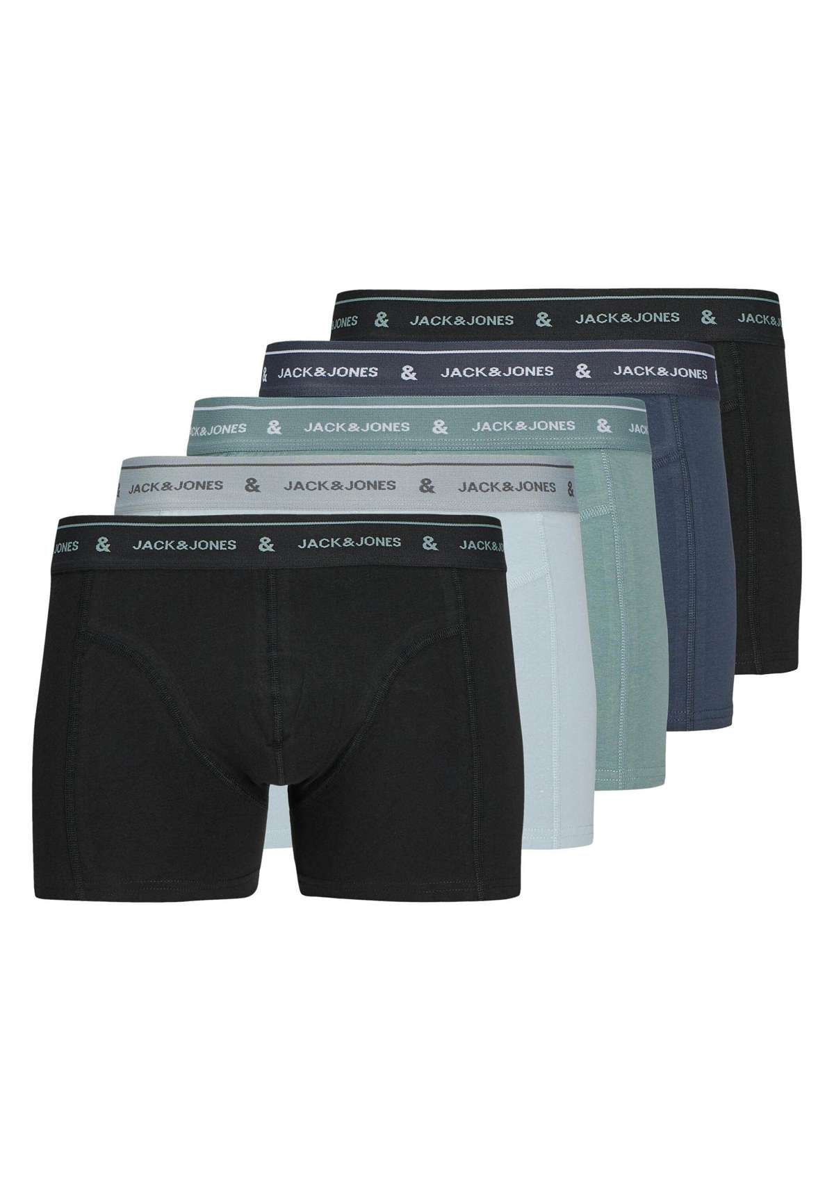 Боксеры Boxershort JACWYATT SOLID TRUNKS 5 PACK 5er Pack