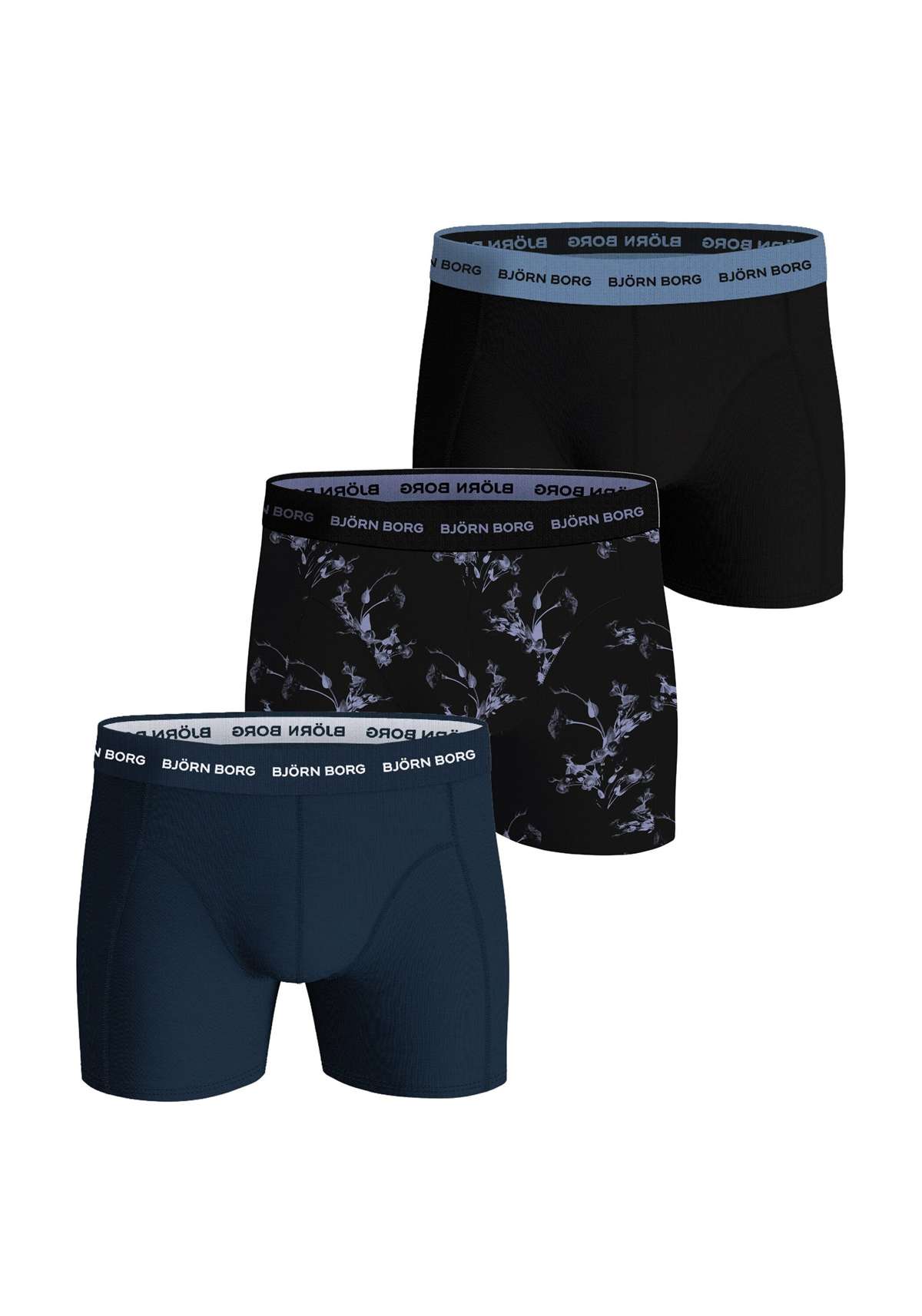 Боксеры Boxershort Cotton Stretch Boxer 3P 3er Pack