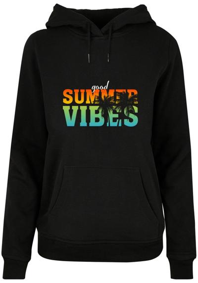 Толстовка с капюшоном »Damen Ladies Good Summer Vibes Basic Hoody«