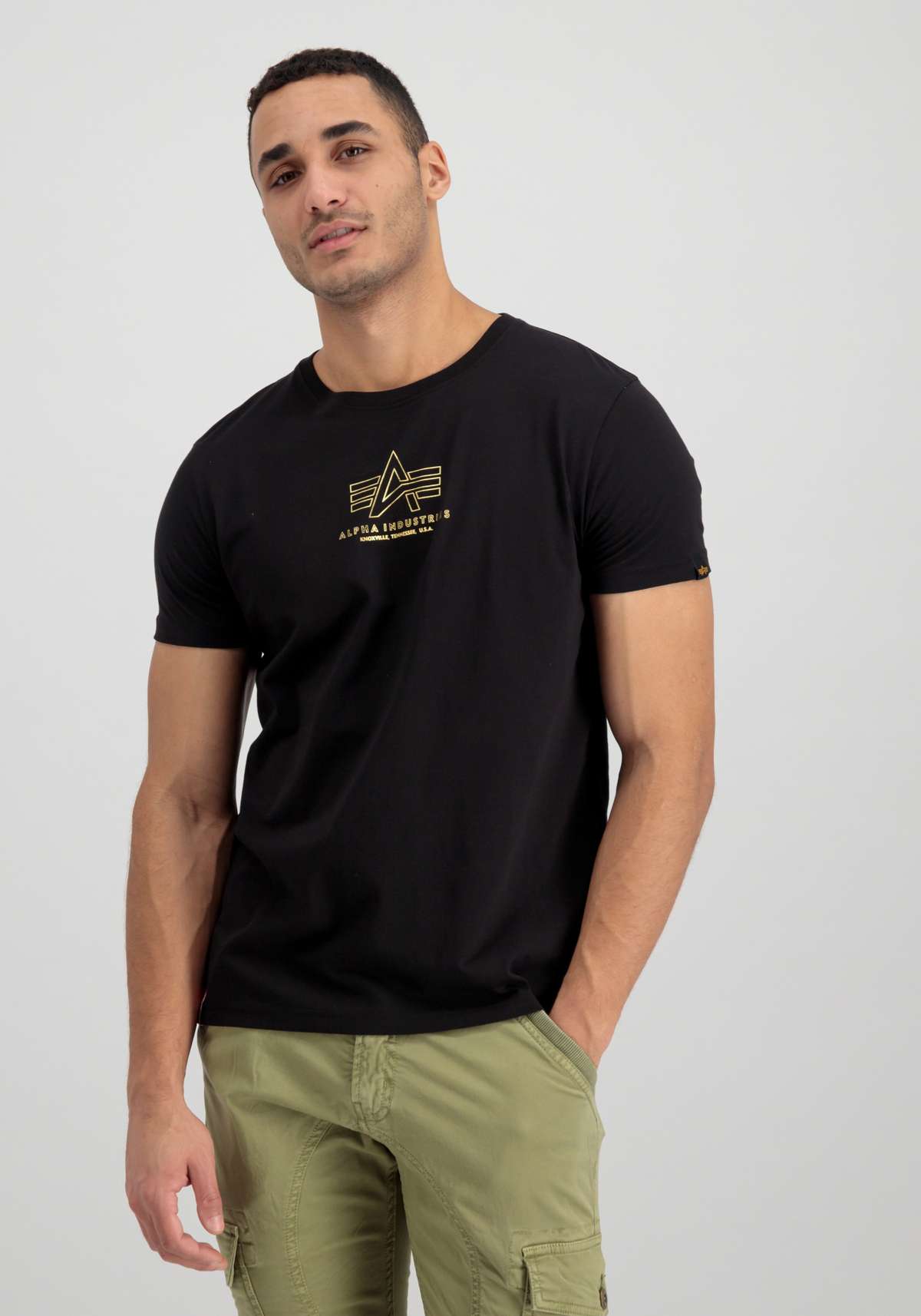 футболка»Men - T-Shirts Basic T ML Foil Print«