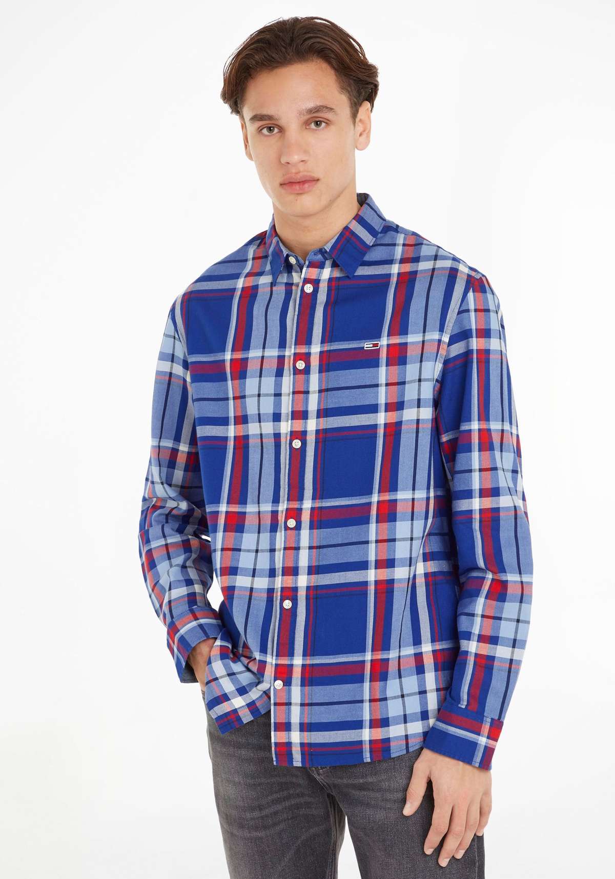 Рубашка с длинным рукавом TJM CLSC ESSENTIAL CHECK SHIRT