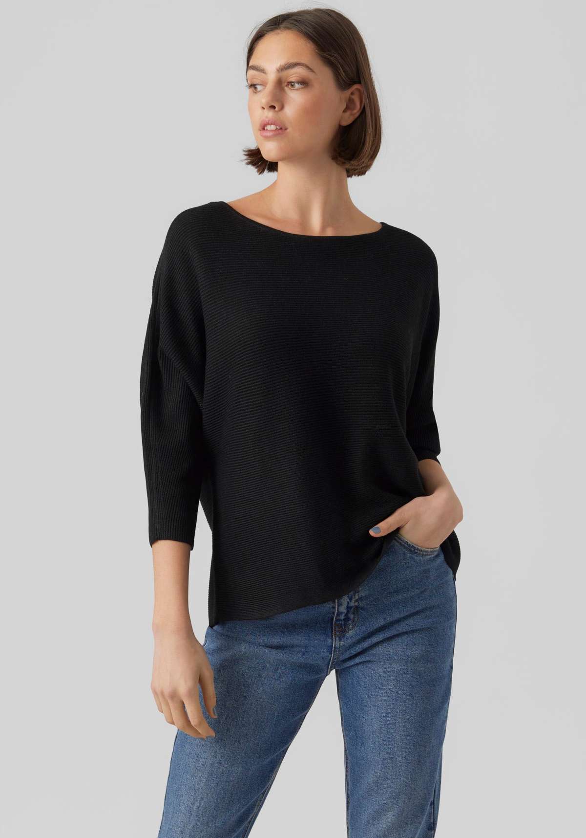 свитер с рукавами 3/4 »VMNORA 3/4 BOATNECK BLOUSE NOOS«