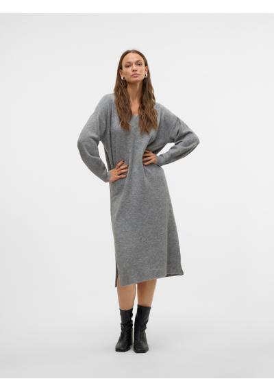 Трикотажное платье »VMJUPITER LS V-NECK CALF DRESS BF«