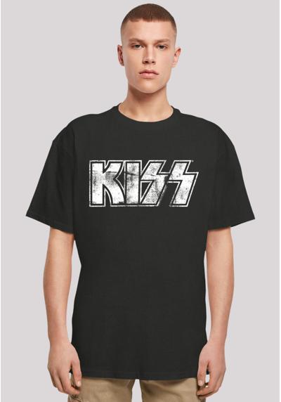 футболка Kiss Rock Band Vintage Logo