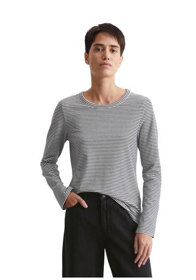 Рубашка с длинным рукавом aus Organic-Cotton-Stretch-Jersey