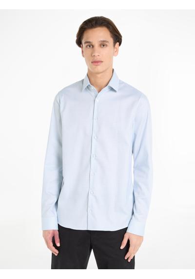 Рубашка с длинным рукавом»STRETCH COLLAR CHECK SLIM SHIRT«