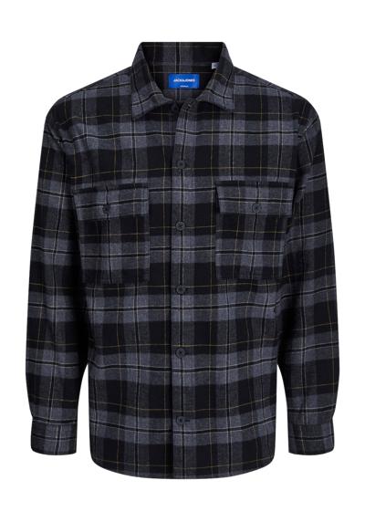 Рубашка с длинными рукавами и нагрудными карманами JORBLAFRI CHECK OVERSHIRT LS BF