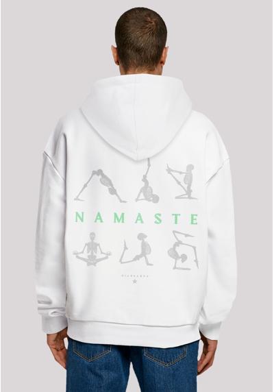 Толстовка с капюшоном»Namaste Yoga Skelett Halloween«