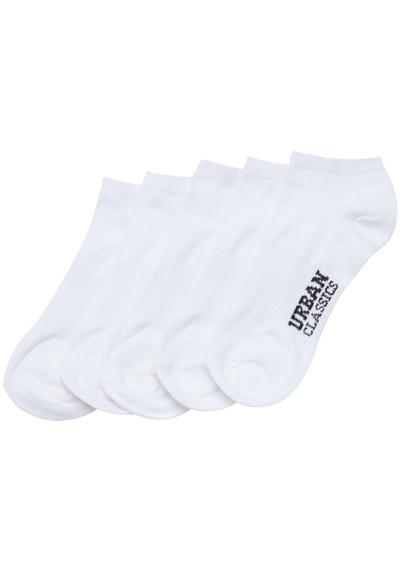 Базовые носки Urban Classics Unisex Logo No Show Socks 5-Pack