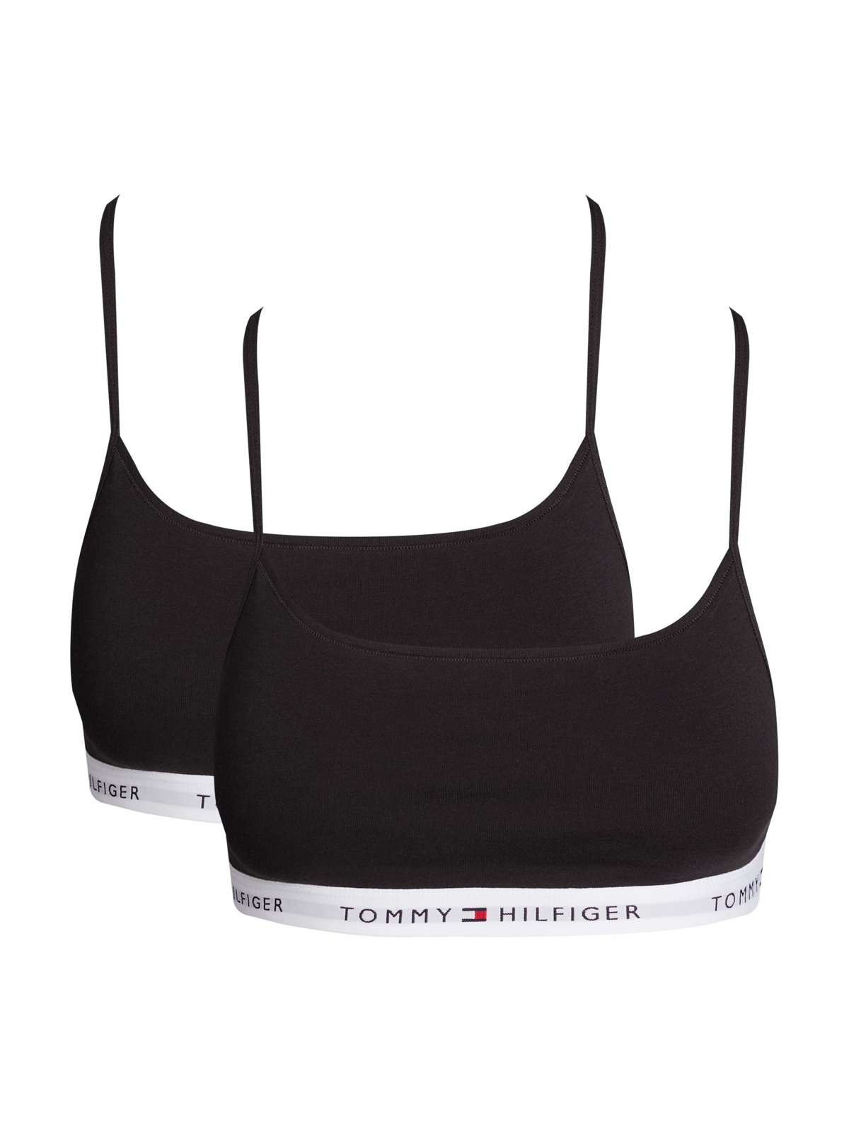 Бюстгальтер-бралетт с надписью-логотипом 2 PACK BRALETTE