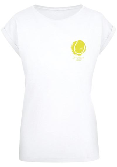 футболка Damen Ladies Its Tennis Time Extended Shoulder Tee