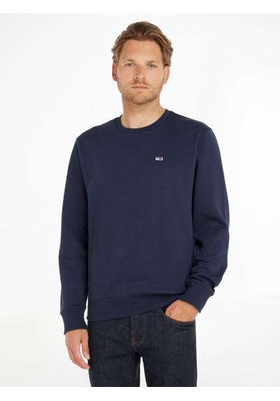 Толстовка с логотипом бренда на груди.»TJM REGULAR FLEECE C NECK«