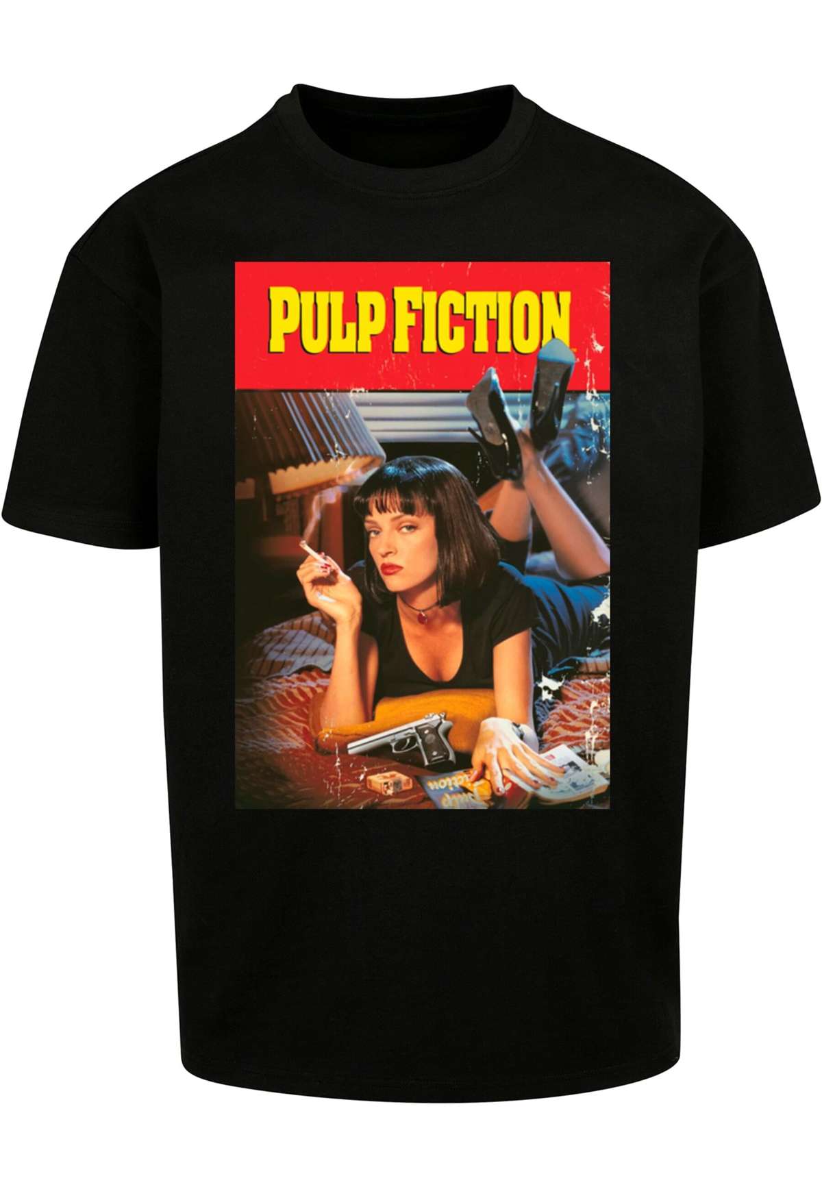 футболка»Herren Pulp Fiction Poster Oversize Tee«