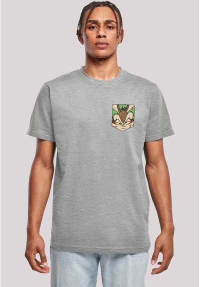 футболка»Looney Tunes Face Faux Pocket«