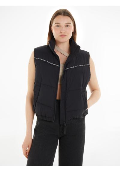 Стеганый жилет с тисненым логотипом TJW TAPE DTAIL LIGHT PUFFER VEST