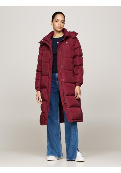 Стеганое пальто с вышивкой логотипа TJW ALASKA LONG PUFFER EXT