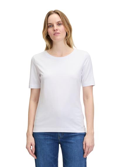 Рубашка с коротким рукавом Betty & Co Basic Shirt mit Rundhalsausschnitt