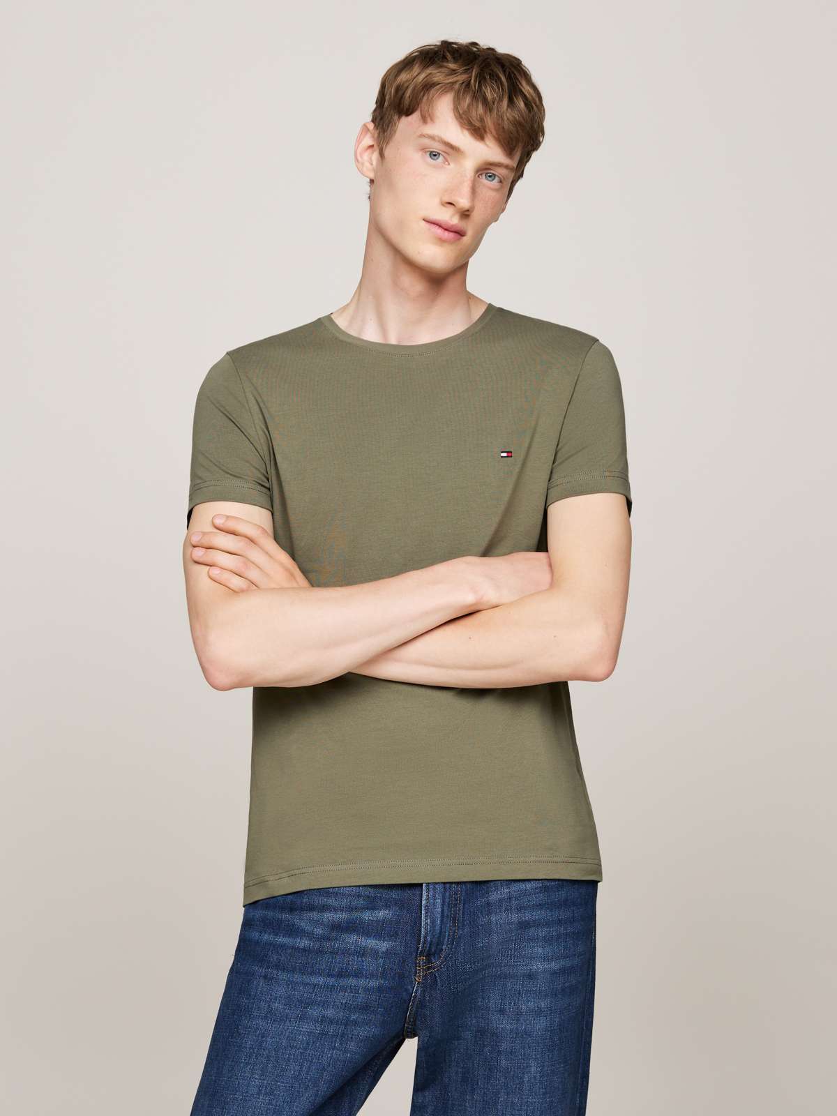 футболка STRETCH SLIM FIT TEE