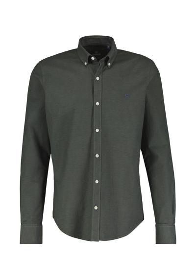 Рубашка с длинным рукавом LERROS Oxfordhemd mit Stretchanteil und Button-down-Kragen