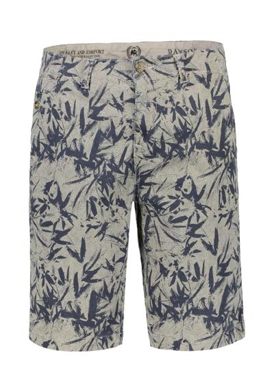 шорты чинос»LERROS Chino Bermuda mit floralem Print«