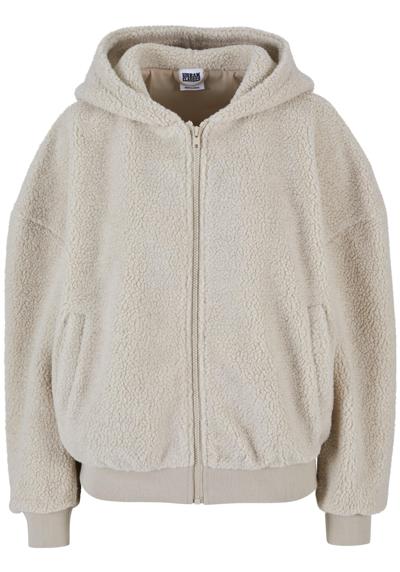 Толстовка Urban Classics Damen Ladies Oversized Sherpa Zip Hoody