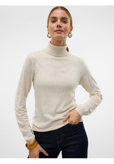 Вязаный свитер VMIRIS LS ROLLNECK PULLOVER GA NOOS