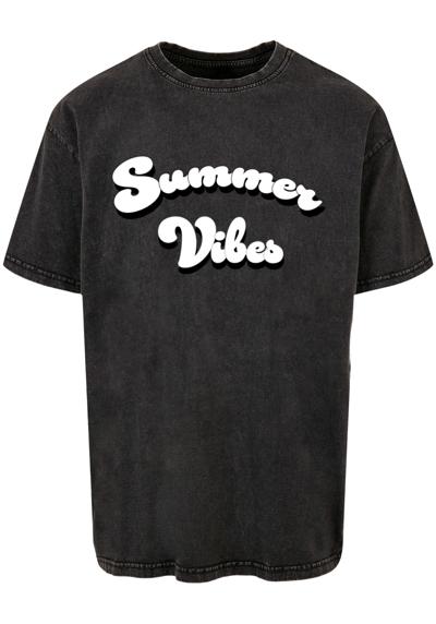 футболка Herren Summer Vibes Acid Washed Heavy Oversized Tee