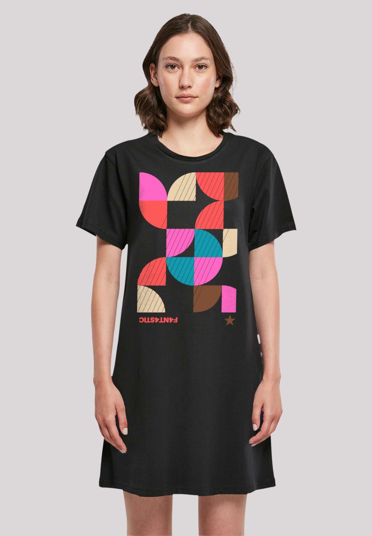 Платье-рубашка »Abstrakt Damen T-Shirt Kleid«