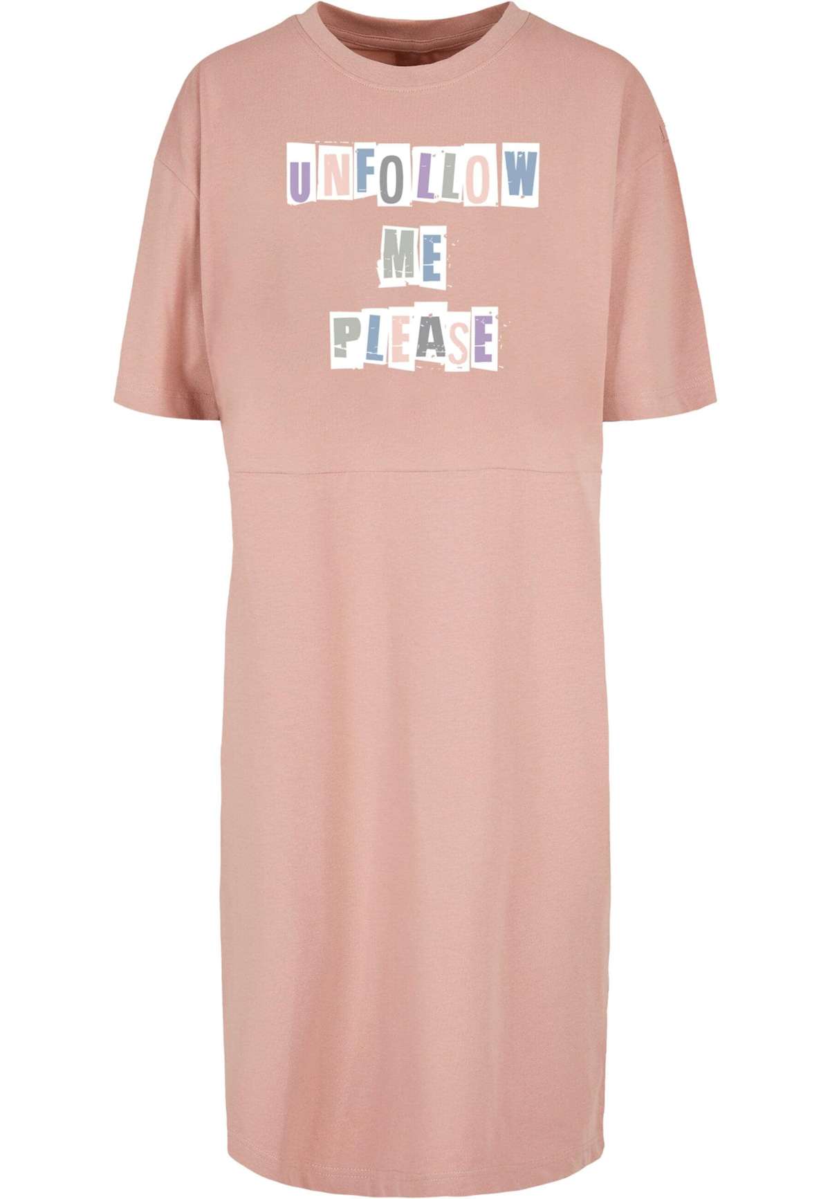 Платье-рубашка »Damen Ladies Please Organic Oversized Slit Tee Dress«