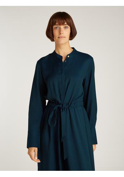 Платье-блузка с завязками SOFT VIS COLARLESS SHIRT DRESS