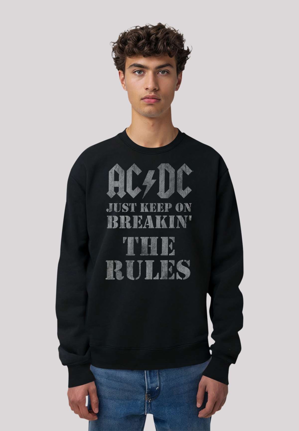 толстовка AC/DC Just Keep On Breaking The Rules