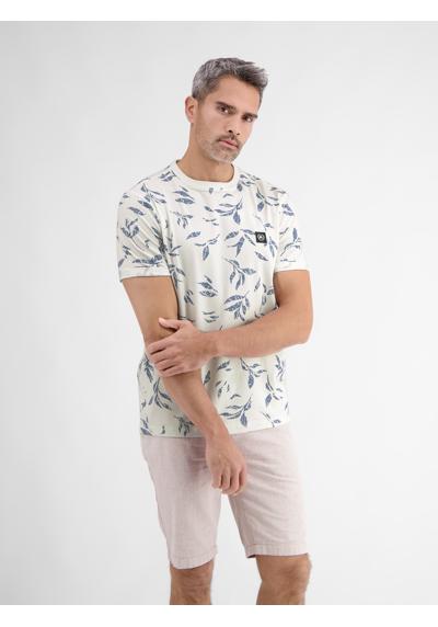 футболка»LERROS Herren T-Shirt mit floralem Print«