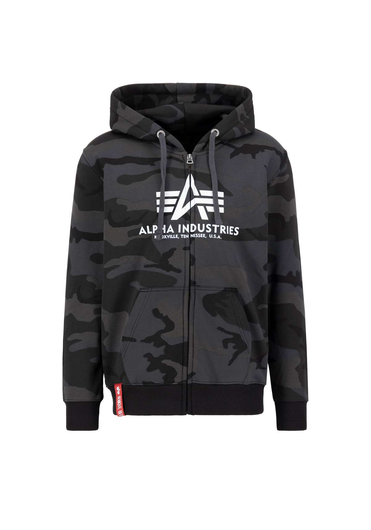 Толстовка с капюшоном»Men - Hoodies Basic Zip Hoodie Camo«