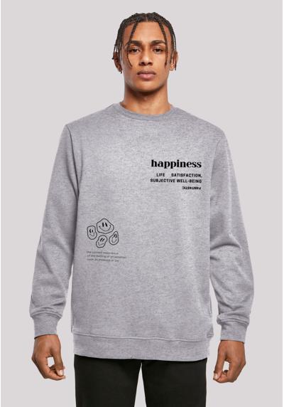 Толстовка с капюшоном»happiness CREWNECK«